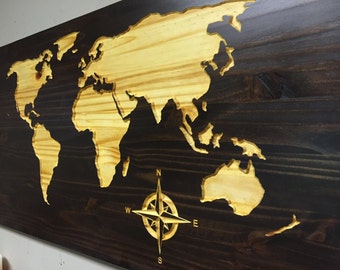 Wooden World Map Wall Art carved wooden world map wood wall art world map home decor Wooden World Map Wall Art carved wooden world map wood wall art world map home decor