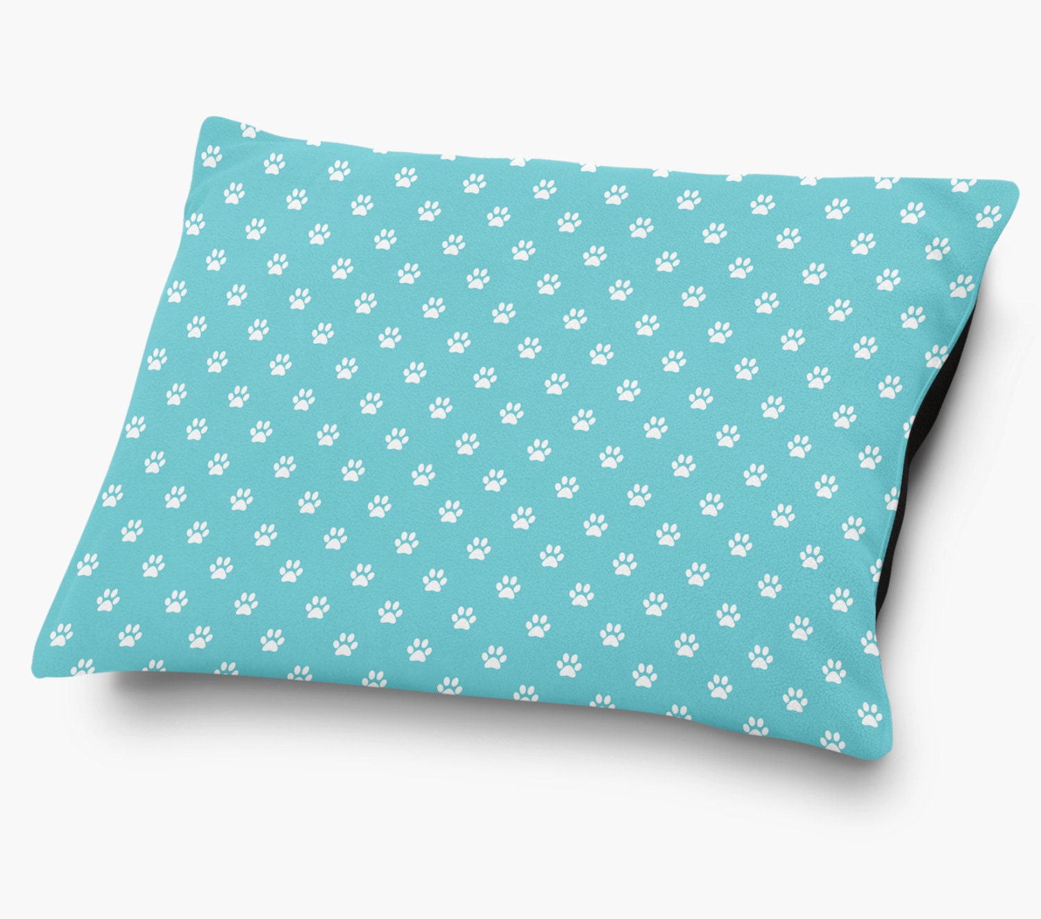 paw print pillow