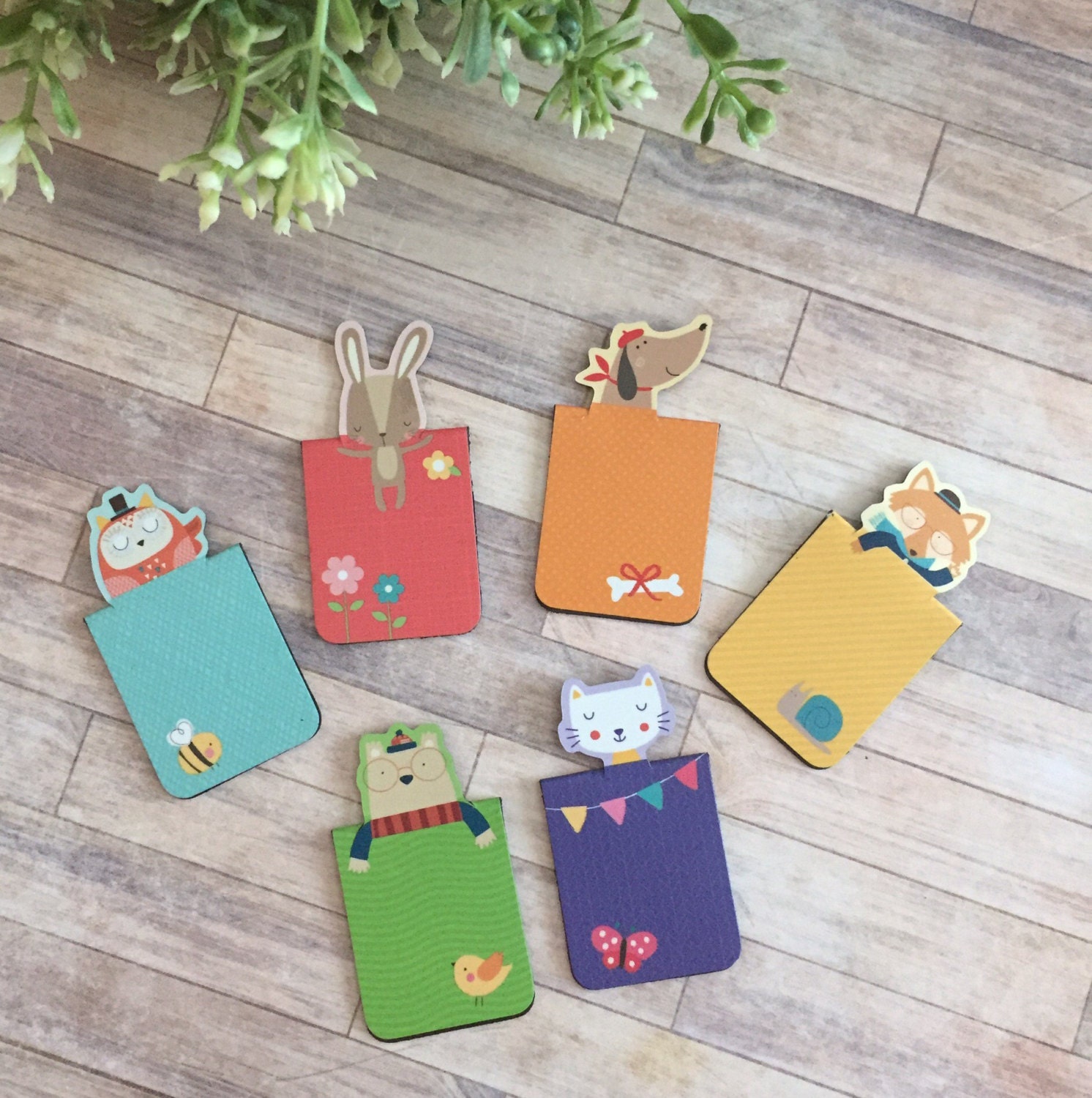 Page Markers Animals