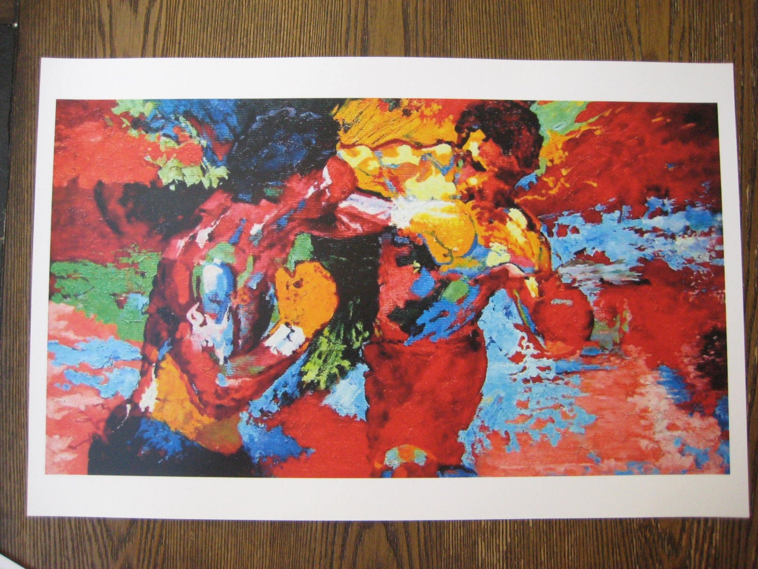 Rocky Balboa And Apollo Creed Painting