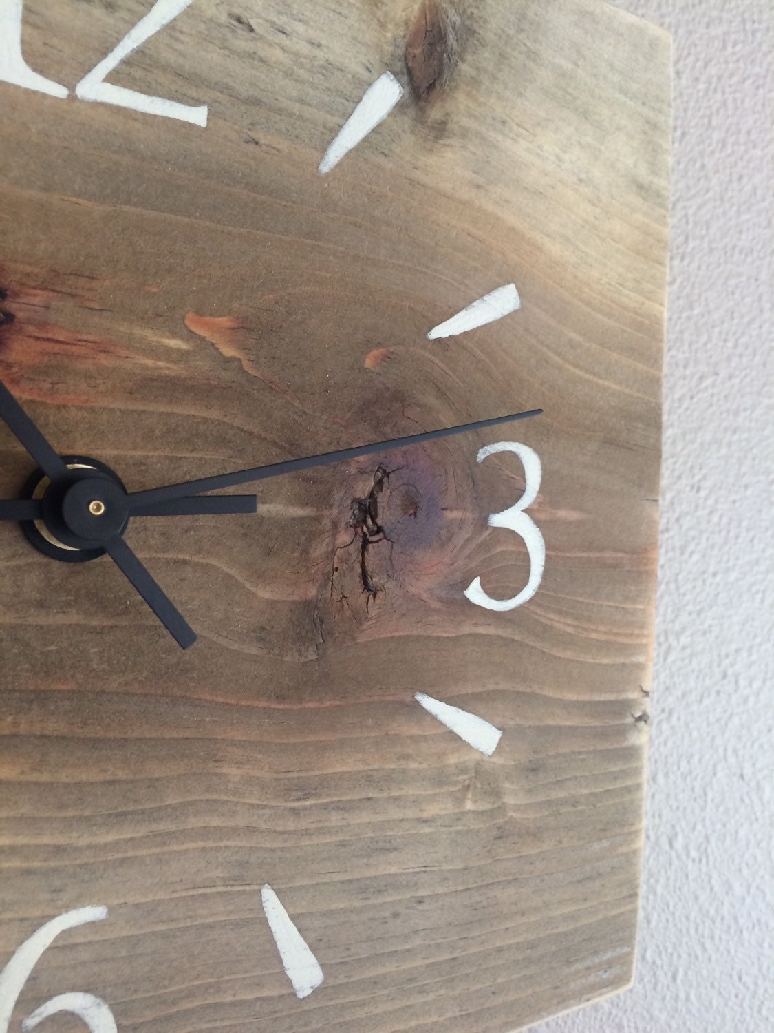 Rustic Barn Wood Clock by PenneCarter on Etsy