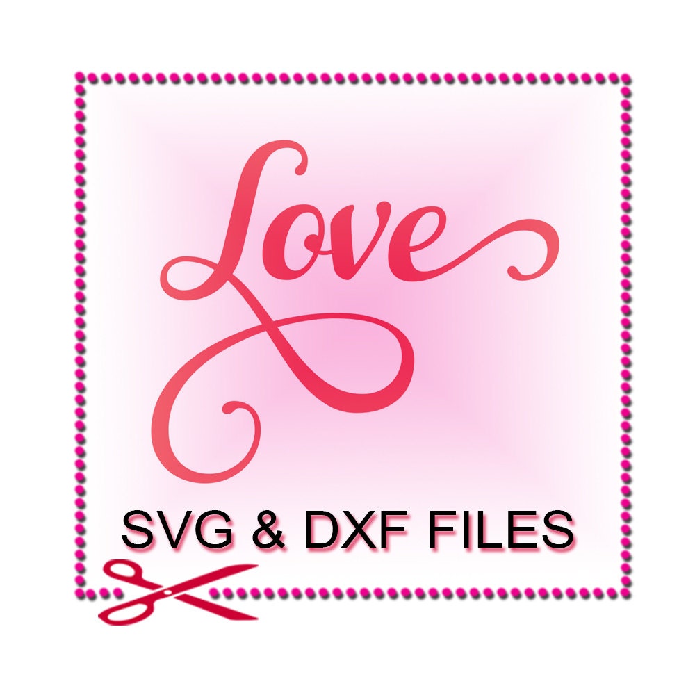 Free Free Love Word Svg 850 SVG PNG EPS DXF File