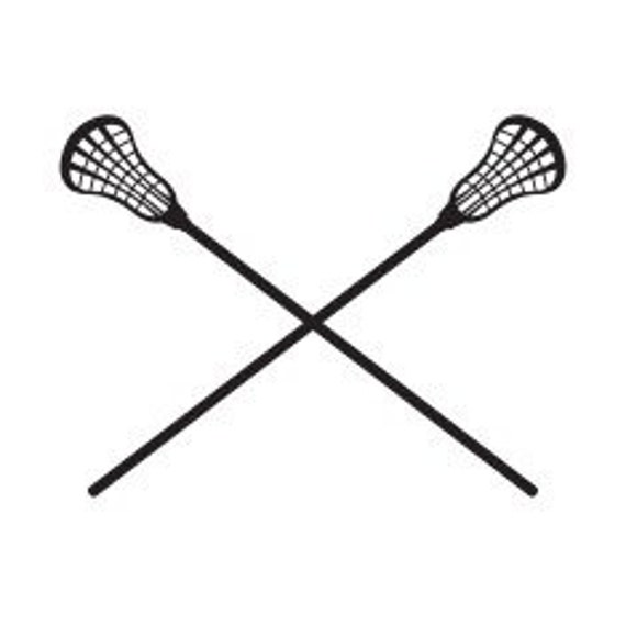 Lacrosse Sticks Decal