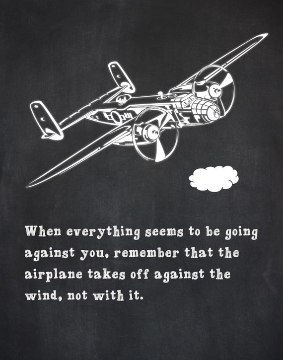 Chalkboard canvas painting airplane 1620 2 in 1