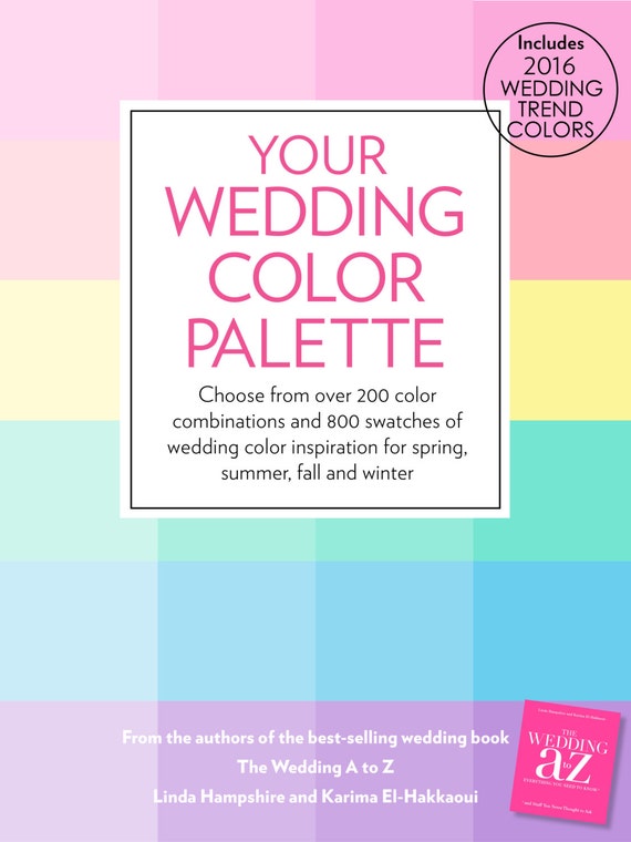 DIGITAL BOOK Your Wedding Color Palette book wedding color