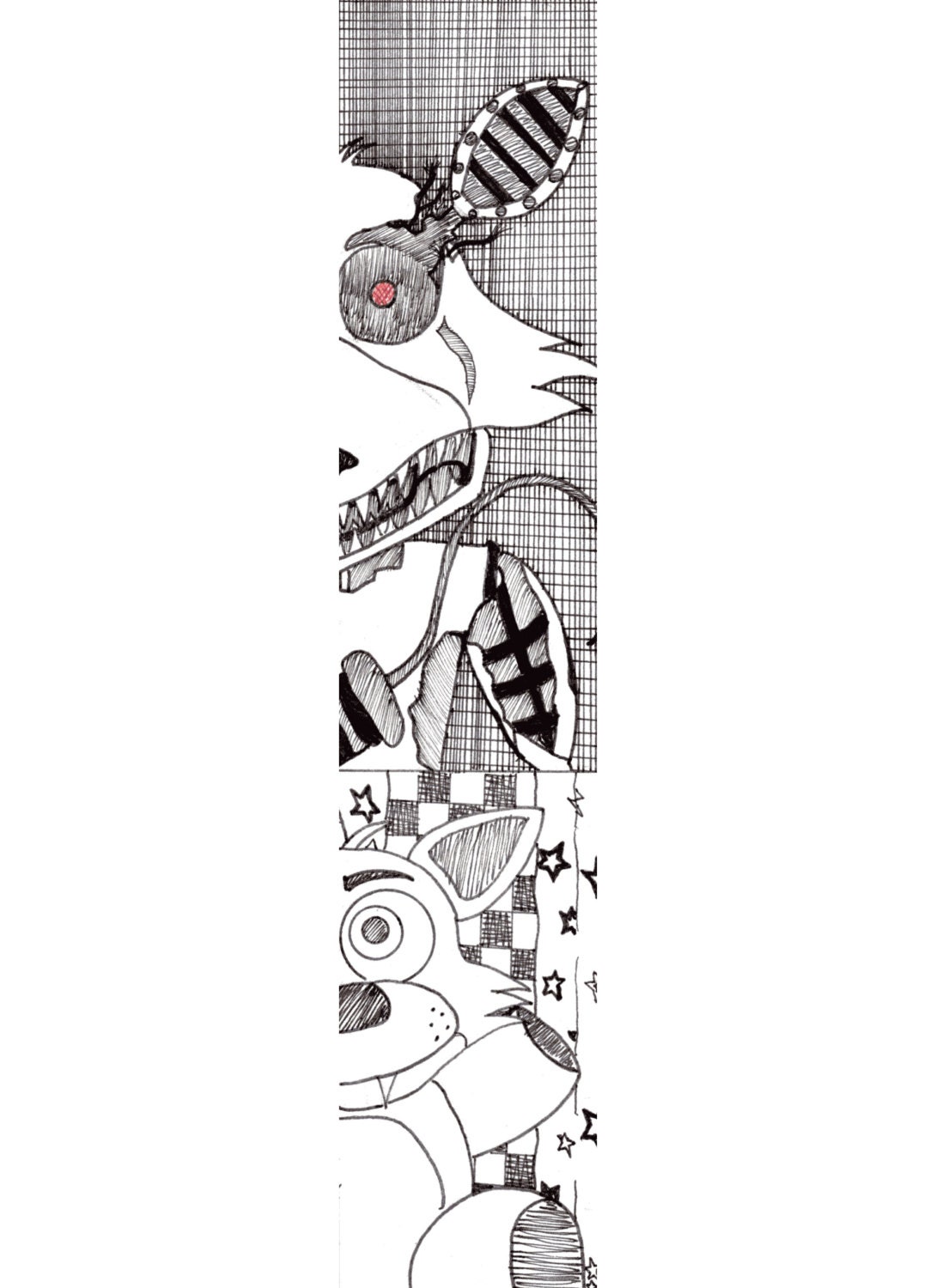 FNAF Bookmarks or print