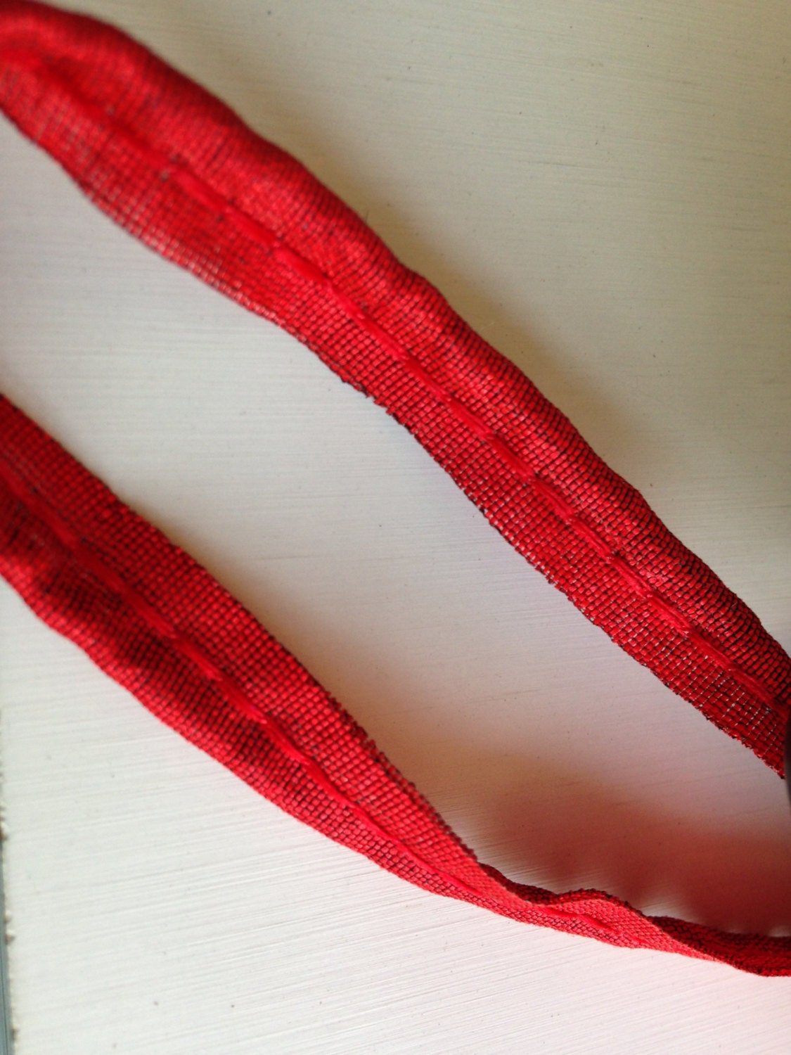 Cord Piping Deep Red Piping Bias Piping Dupion Silk Piping