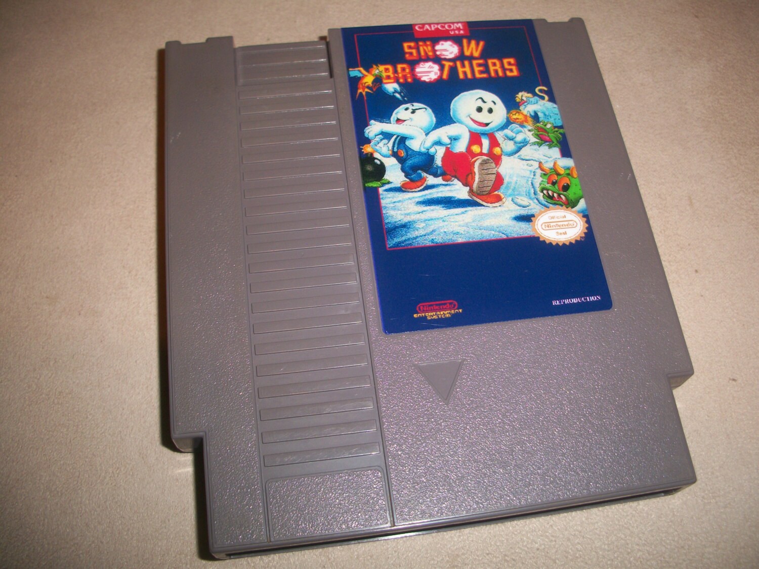 Snow Brothers NES Nintendo reproduction Game