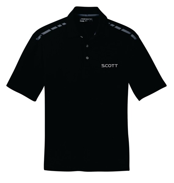 Custom Logo Embroidered Nike Golf Dri-FIT Sport Swoosh Pique Polo - Golf Tournament Gifts