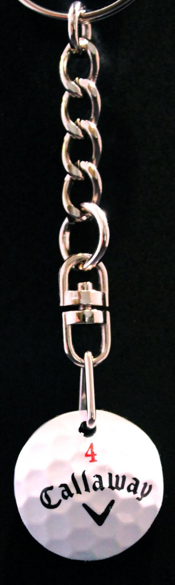 The Callaway Golf Ball Key Chain Made From An by ForditeKeychains