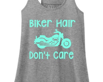 bike hair dont care shirt