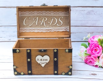 Wedding Card Box Banner Rustic Card Box Personalized Cards Sign Box Wedding Card Box Wooden Box Advice Box Storage Wedding Box