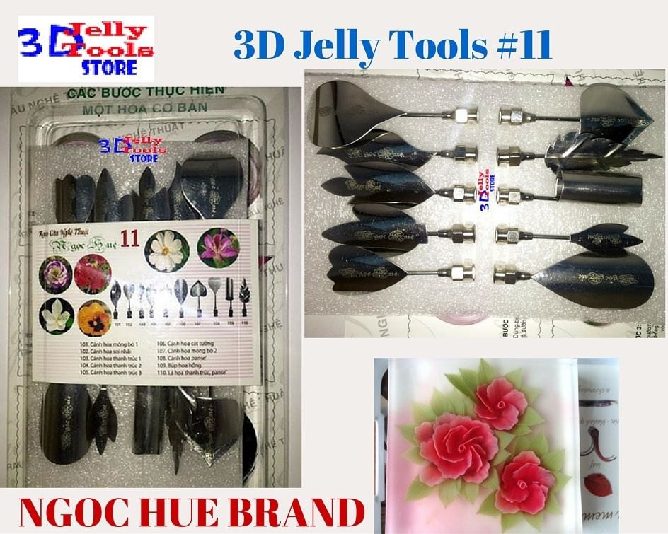 3d Gelatin Art Tools Type 11 3d Jelly Cake Tools 10