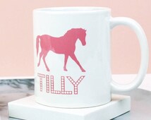 HABA Horse Glitter Mug - Sparkling Horse-Themed Drinking Cup For Kids