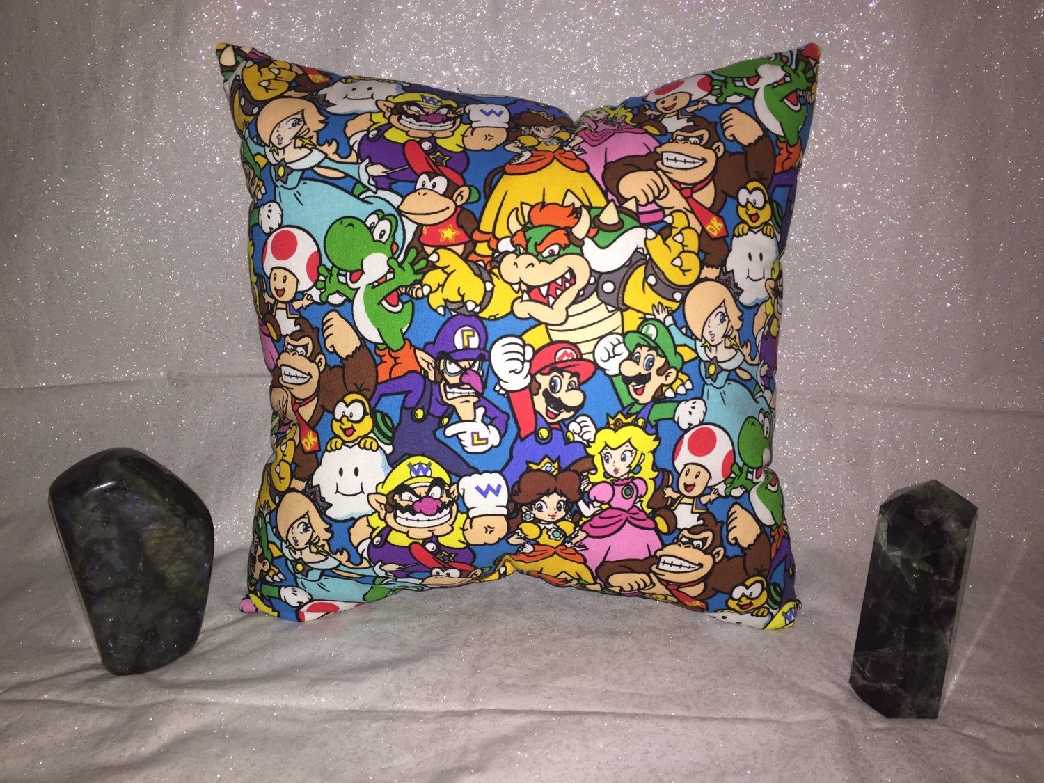 nintendo plush pillow