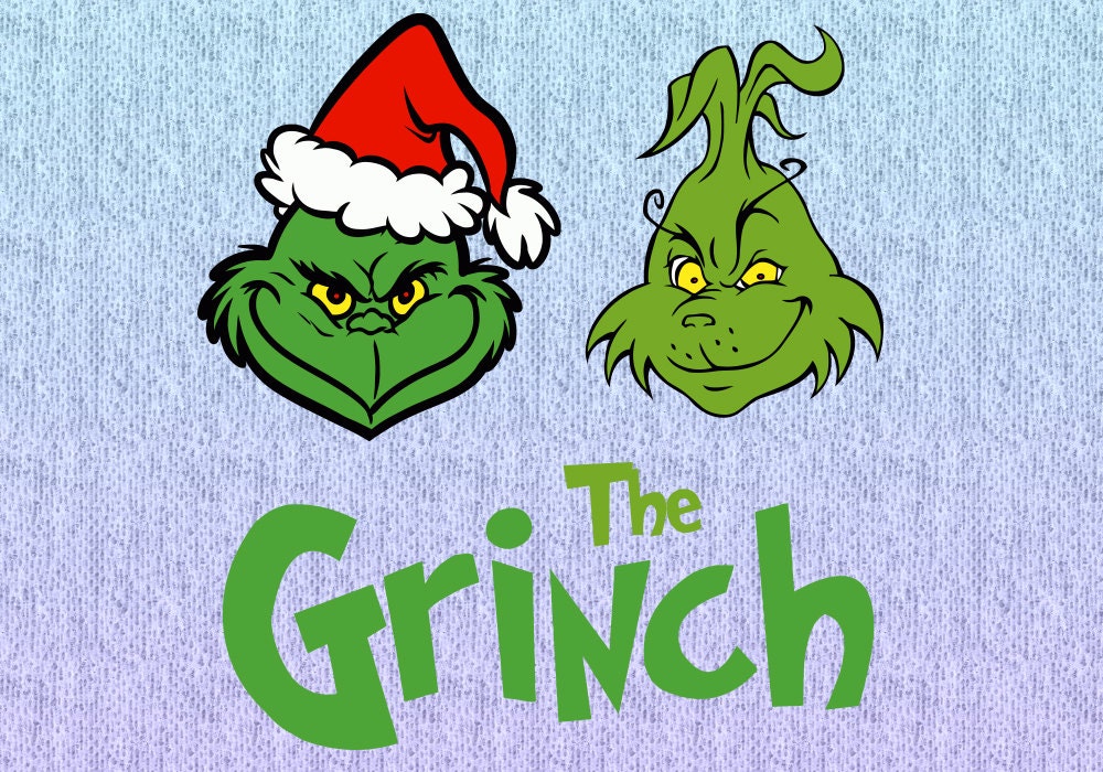 3 Designs The Grinch SVG File Silhouette Cricut by vectorsvgs