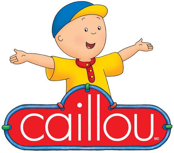 Caillou and logo SVG Instant Download by SweetRaegans on Etsy