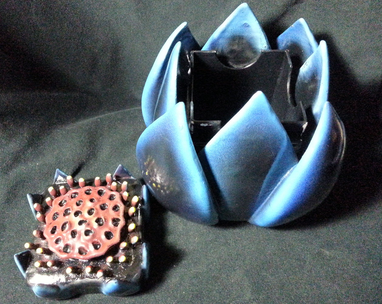 Black Lotus Deck Box by PlanarForms on Etsy