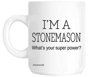 Stonemason Funny Gift Mug shan295