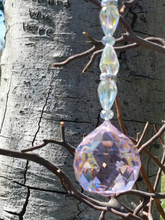 40mm Hanging Crystal Decor Hanging Prism Hanging Indoor