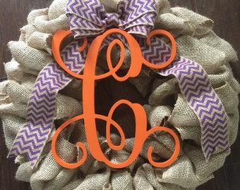 Clemson Wreath