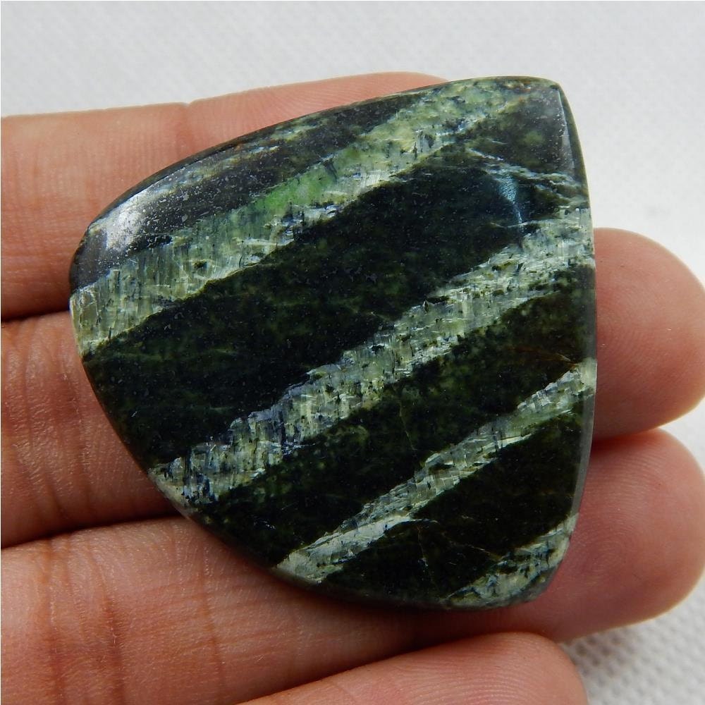 72.1cts Natural Zebra Jasper Cabochon Jasper Stone Loose