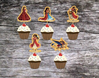 Sale! Elena of Avalor Cupcake Toppers