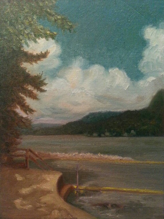 Timpson Cove Public Beach on Lake Burton by CountryHouseArt