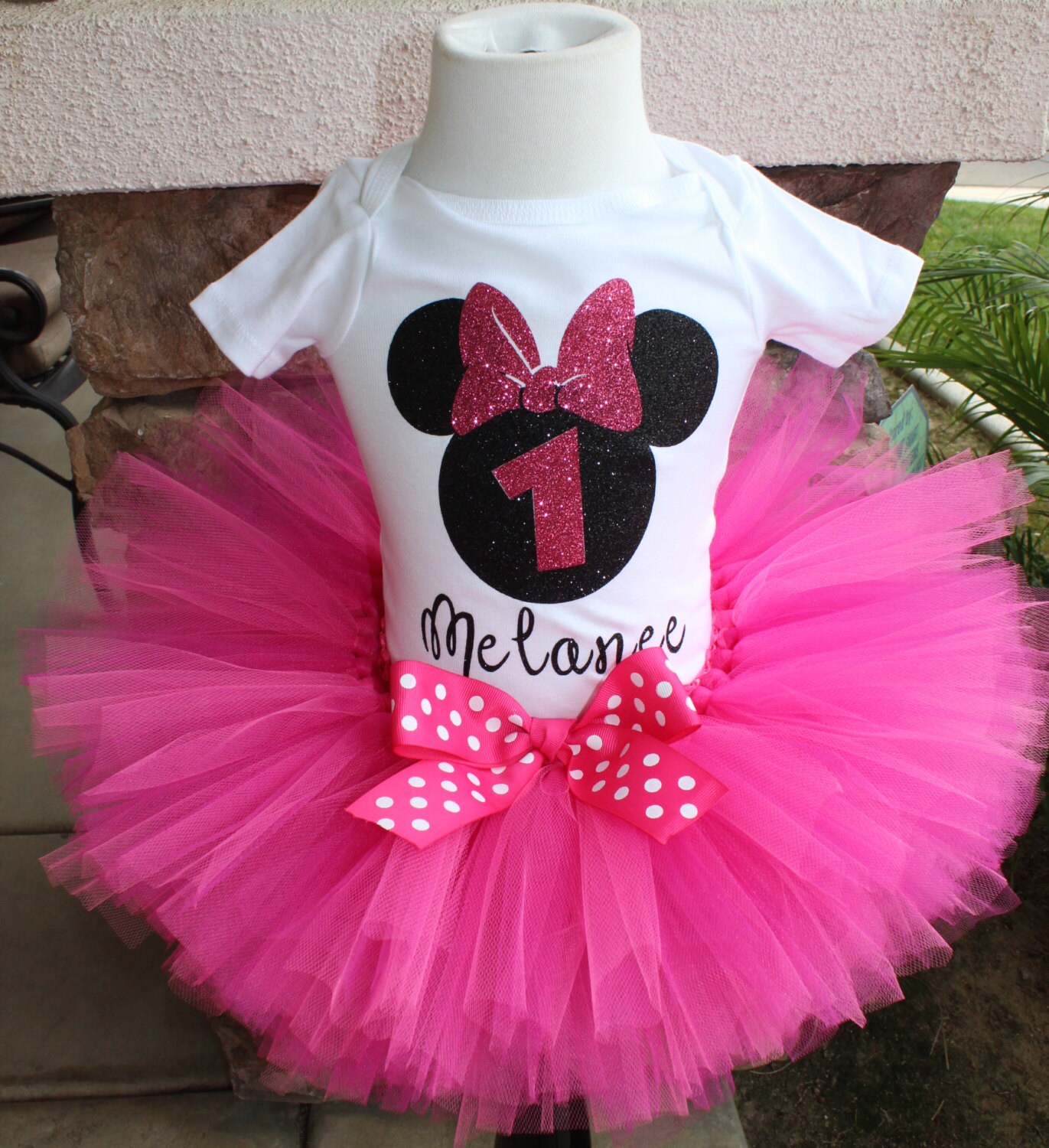pink minnie mouse tutu