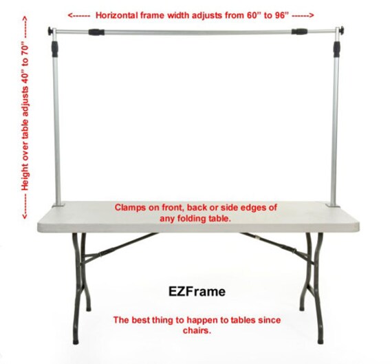 How To Hang A Banner Over A Table | how to hang a banner over a table from ezframecompany on How To Hang A Banner Over A Table | how to hang a banner over a table from ezframecompany on