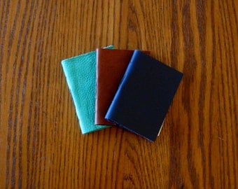 Pocket Sized Journals-Several Colors