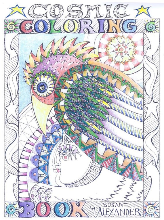 Cosmic Coloring Book