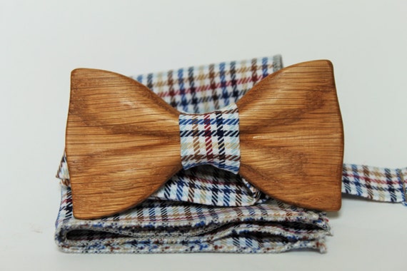 Handmade Bow Tie Wood Bow Tie Bow Tie Men Groomsmen Bow by woodton