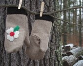 Ladies Wool Mittens