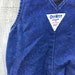 Vintage Osh Kosh B'Gosh Overalls, Vintage Vestbak, Vintage Overalls, Bootie Overalls, Inseam Snaps, Size 3-6 Months, Vintage Baby Overalls