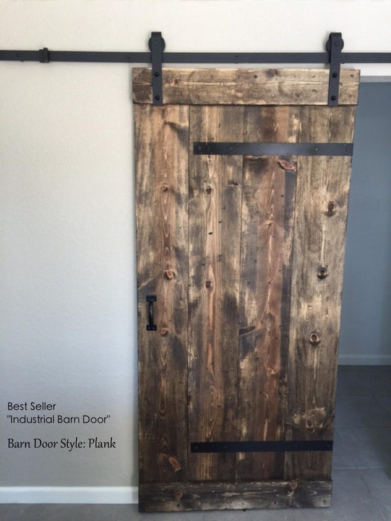 Industrial Barn Doors Chrome (Stainless Steel) Customize your size