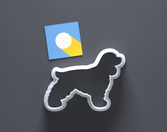 Cocker Spaniel cookie cutter, dog cookie cutter, Cockerspaniel, dog breeds