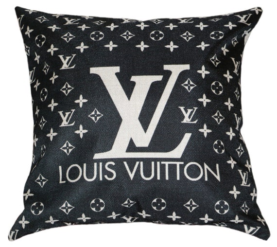 Louis Vuitton Inspired Pillow Cover Decorative by GREENPANTHERINC