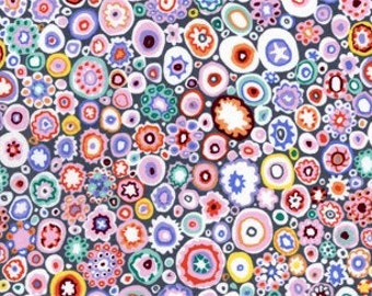 Paperweight in Pastel cotton fabric by Kaffe Fassett for Rowan ref: GQP2000-PASTL