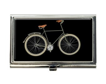 Fixed Gear Bicycle Business Credit Card Holder Case