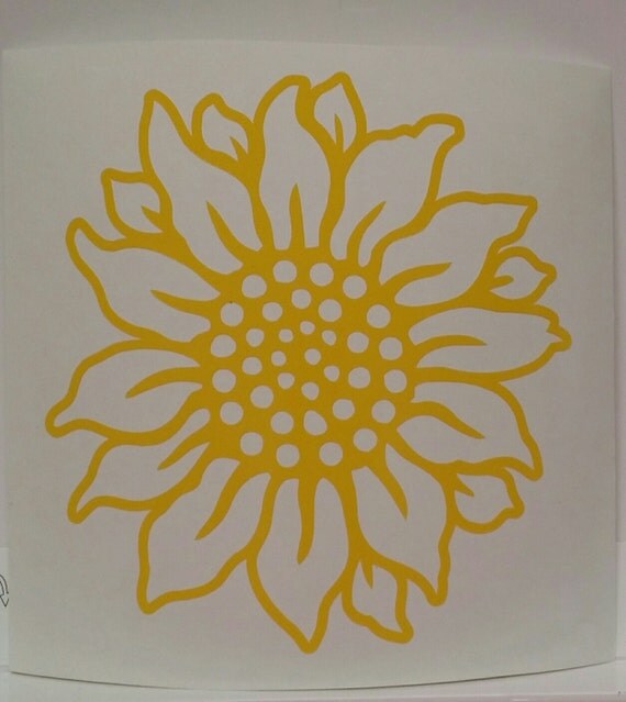 Download Sunflower Decal/Sunflower Sticker/Car by keoweecreations ...