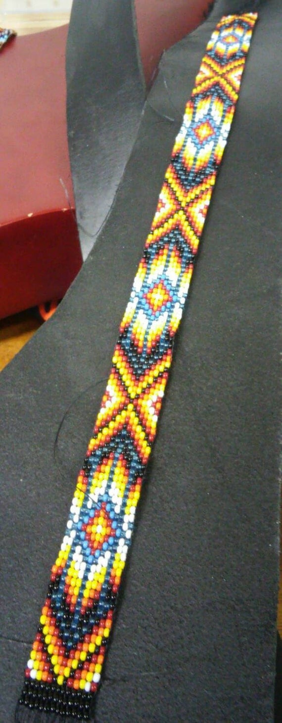 Beaded hat band