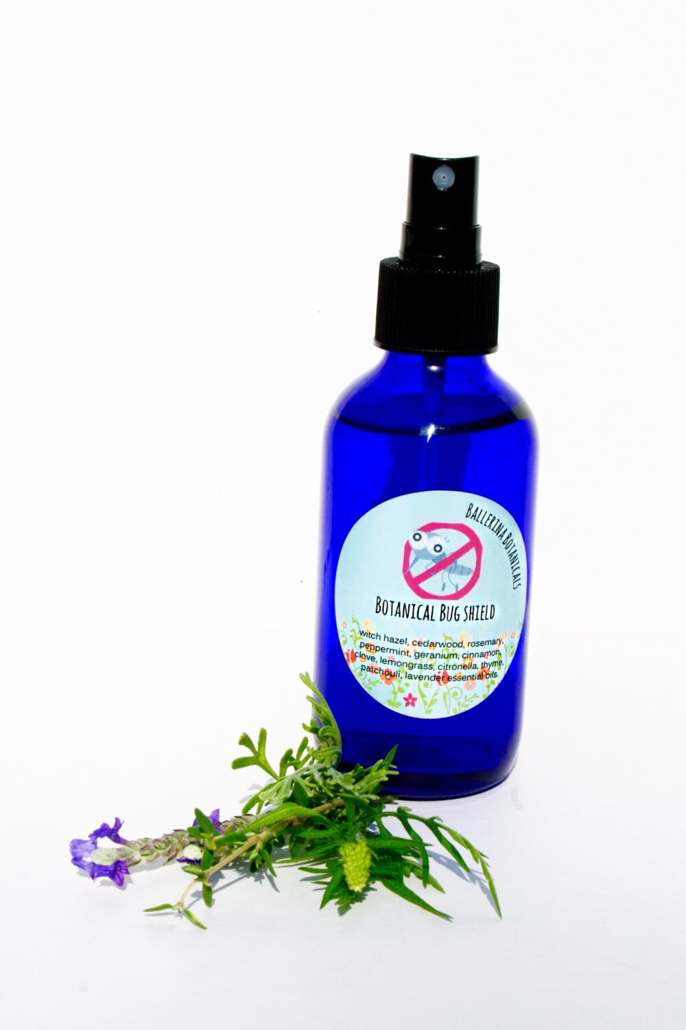 Natural Organic Bug Spray with 11 Essential Oils to Repel Mosquitoes