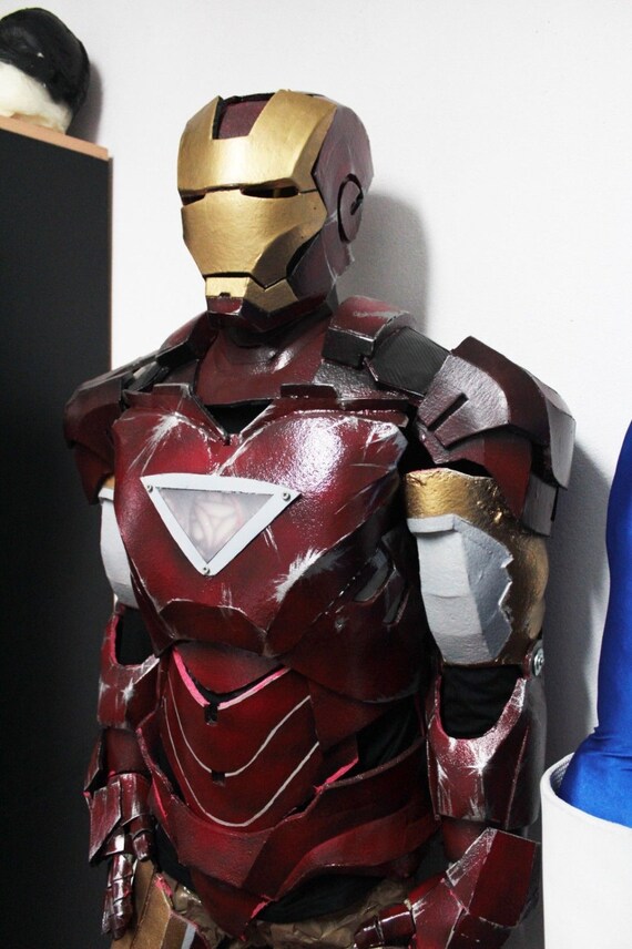 Used Iron Man armor/costume EVA foam by BlackForgeCosplay on Etsy