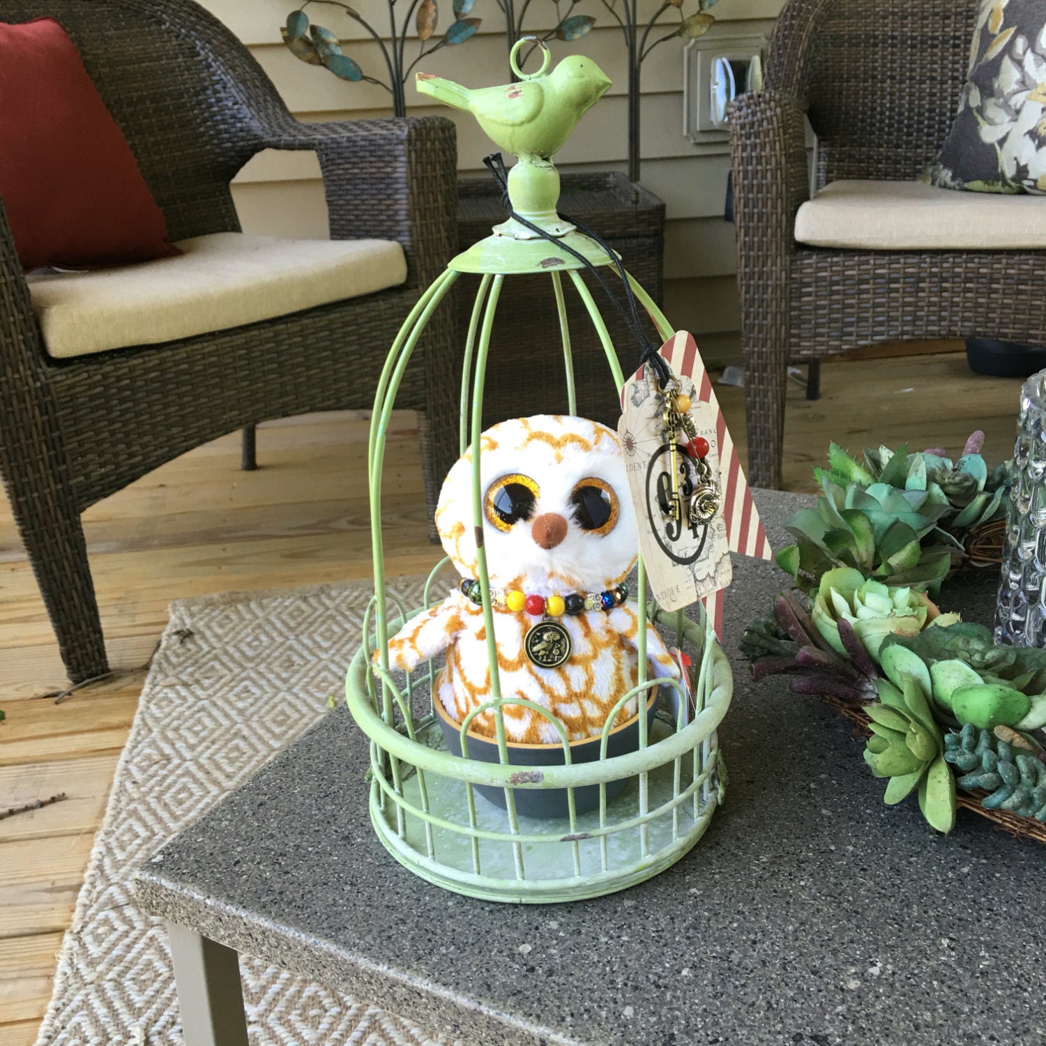 Owl Cages A home for your owl by aDOSEofFANDOM on Etsy