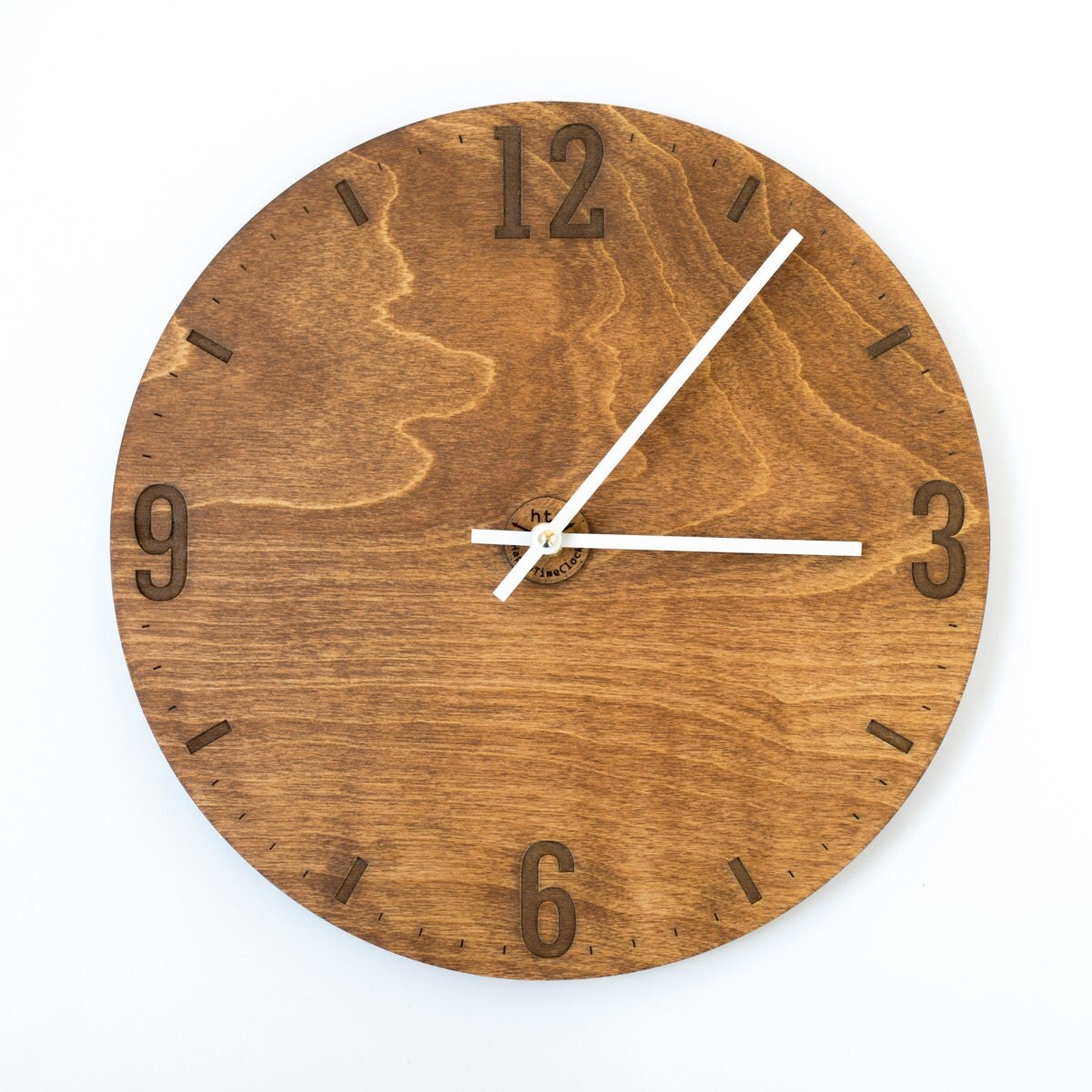 Modern Clock Rustic Style Large Clock Large Wall Clock