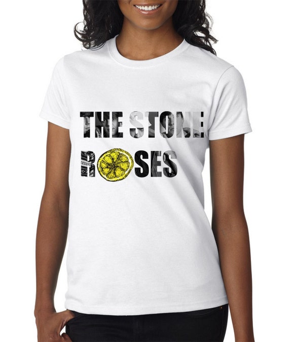 stone roses lemon t shirt