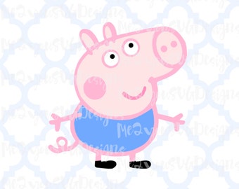 George Pig SVG,EPS,PNG,Studio