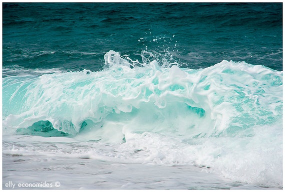 sea, ocean, aqua, wave, blue, water, beach, turquoise, wild, wall art, Ocean Waves, 043