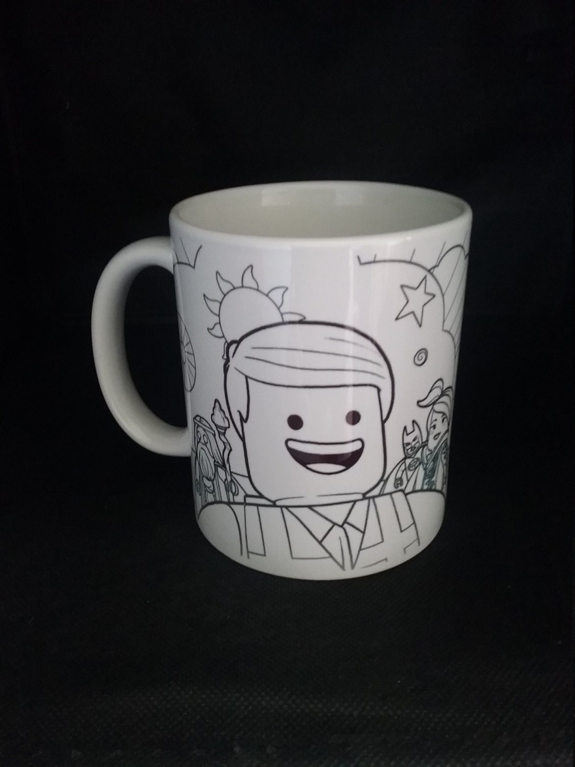COLOR YOUR OWNLego movie mug/ design your by SignsofAggression